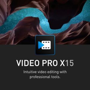 MAGIX Video Pro X15 : Montage vid&eacute;o intuitif pour utilisateurs avanc&eacute;s | Programme de montage vid&eacute;o | Editeur vid&eacute;o | Windows 10 / 11 | Licence de t&eacute;l&eacute;chargement pour 1 PC (MAGIX Software GmbH, neuf)