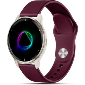 VELULYX Bracelet silicone compatible Garmin Venu Sq/Sq Music/Venu Sq 2/Sq 2 Music, bracelet sport 20mm pour Garmin Venu 2 Plus/Vivoactive 3/Vivoactive 5/Garmin Venu/Vivomove HR/Forerunner 55 245 645 (Mega Youth, neuf)