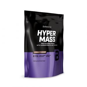 BioTechUSA Hyper Mass | Prise de masse avec mélange de glucides et de protéines | Créatine micronisée | Sans gluten, 1 kg, Chocolat (BioTechUSA Official FR, neuf)