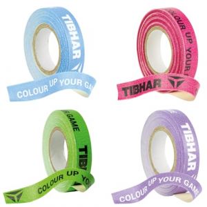 Tibhar Ruban de bord de tennis de table Color - Largeur : 10 mm - Longueur : 5 m - Rose - Violet - Bleu - Vert (violet) (TopSpeed Tischtennis Vertriebs GmbH, neuf)