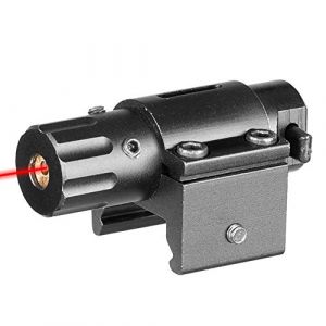 ACEXIER Chasse Mini Pistolet Laser Rouge Tactique pour Pistolets Weaver Mount Chasse Laser Vue Vert (BOXUN-FR, neuf)