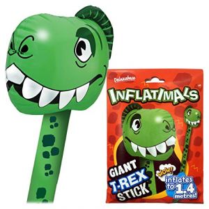 Inflatimals Animaux Gonflables - T-Rex de Deluxebase Jouet Gonflable G&eacute;ant Dinosaure - Excellent Cadeau pour Les Enfants ou comme Article de d&eacute;coration pour Les f&ecirc;tes d'enfants (DELUXEBASE, neuf)
