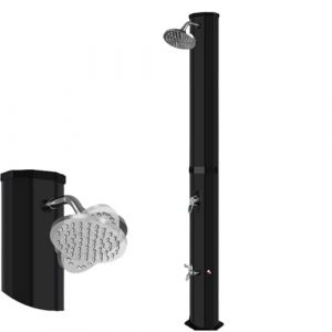Inoamity Douche Solaire Extérieure 60L avec Tête de Douche Rotative 360° & Robinet de Pied, Douche de Jardin Solaire Température Réglable (60°C Max) - pour Jardin, Piscine, Plage, Camping (ANNA DZINTARE, neuf)