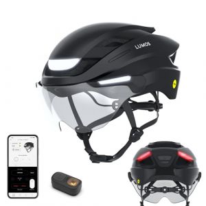 Lumos Ultra Casque de vélo électrique intelligent | Certifié NTA 8776 | Feux avant et arrière LED | Visière rétractable | Contrôle par application | Pour vélo électrique, scooter, cyclisme | Adultes, (Online Bike Parts BV, neuf)