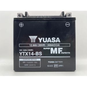 YUASA BATTERIE YTX14-BS Batterie de rechange pour moto pour BMW R 1200 GS Adventure 2006- (ricambi europa, neuf)