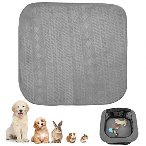 XhuangTech Parc de jeu portable pliable pour chien et chat, pour intérieur/extérieur et chaton et sac de transport pour animaux de compagnie + étui de transport gratuit (gris, 73 x 73 cm) (XianghuangTechnology EU, neuf)