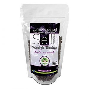 Ecoid&eacute;es - Sel Noir De L'Himalaya Sachet Recharge 250G - Vendu par unit&eacute; (Les Trois Mousquetaires, neuf)