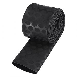 sourcing map Gaine Thermor&eacute;tractable Enveloppe Tuyau Manchon pour Canne &agrave; P&ecirc;che Poign&eacute;es 48mm Plat 3.3pieds 2:1 Rapport Noir (Weisser Berg, neuf)