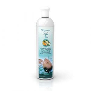 Camylle - Velours de Spa Fleur D'Oranger - Fragrance à base d'Huiles Essentielles 100% Pures et Naturelles pour Spa - Déstressant aux arômes suaves et captivants - 500ml (Camylle, neuf)