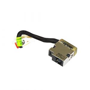 JINTAI Suyitai Prise d'alimentation DC Jack Port de Chargement Câble connecteur pour HP Omen 15-BC 15T-BC 17-W 15-AX 799751-Y50 799751-S50 17-W024DX 799751-F50 (SYT Company, neuf)