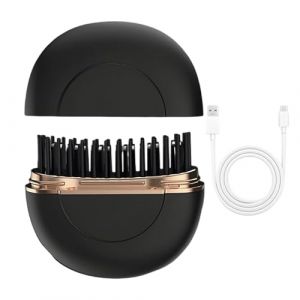 Mini lisseur &agrave; cheveux, avec conception portable sans fil, 1 pi&egrave;ce, lisseur sans fil, outils de coiffure pour femmes, design compact, pour la maison, le bureau et l'ext&eacute;rieur (lijiakai, neuf)