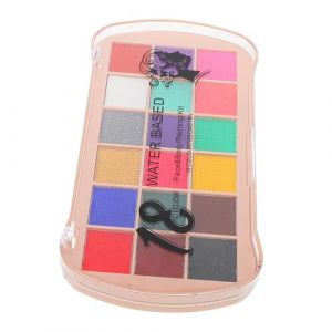 IWOWHERO 1ensemble Peintures De Visage Aquatiques Pour Festival Couleurs De Peinture Éclatante Pour Halloween Et Événements Pour Les Âges Et Débutants Et Créative (Langeriy, neuf)