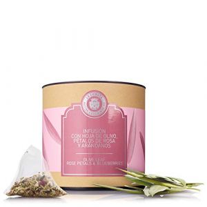 Infusion Feuille d'Olivier 'Pétales de Rose & Myrtilles' - La Chinata (Oliva Oliva, neuf)