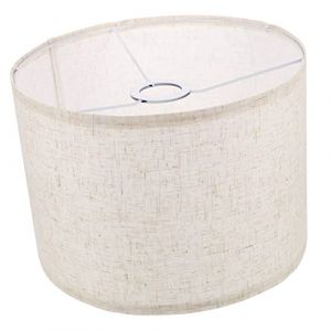 OSALADI Tissu Abat-Jour Lin Abat-Jour Tissu Abat-Jour Clip Sur Ampoule Lumi&egrave;re Couverture Pour Lampe De Table (Joan Yue, neuf)