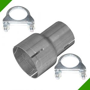 R&eacute;ducteur de tuyau d'&eacute;chappement de 45 mm &agrave; 60 mm - Adaptateur d'&eacute;chappement avec 2 colliers de serrage - Connecteur de tuyau - Syst&egrave;me d'&eacute;chappement - R&eacute;duction - Pi&egrave;ce de raccordement - R&eacute;ducteur de (Fr&ouml;schl Autozubeh&ouml;r Hoyerswerda, neuf)