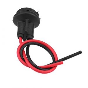 Keenso 2pcs Porte Ampoule, T10 W5W 168194 Support de Douille d'Ampoule de Voiture Porte-Lampe Connecteur d'Extension (Yeesdvo-EU, neuf)