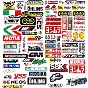 3 Pièces Moto Cross Stickers Voiture Tuning kit Accesoires Autocollant Sticker Autocollant de Sport Convient Aux Motos Skateboards Voitures Casques de Scooter et Vélos de Motocross（Type C） (JUANMOCHICO, SOCIEDAD LIMITADA., neuf)