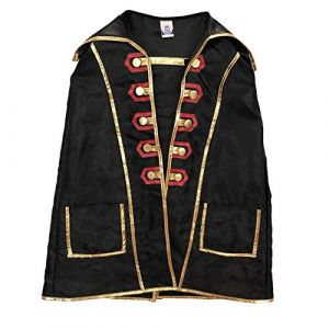 Liontouch - Cape Pirate - Capitaine Cross | pour Garçons et Filles 3-8 Ans - Taille Unique | Accessoire de Déguisement et Costume | pour Enfants Naviguant dans Les Caraïbes (Liontouch, neuf)