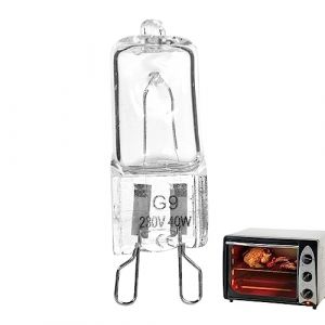 Monozoz Ampoule Four 40W Ampoule D'électroménager, Lampe De Cuisine sur Cuisinière 40 W, Lampe À Micro-Ondes, Ampoule Halogène, Lampe De Cuisine sur Cuisinière, Haute Température De 500 °C (vusintalu, neuf)