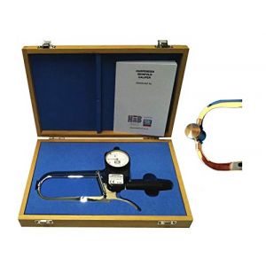 Pince Harpenden Adipometre Pour la Mesure de la Graisse Corporelle avec Calibrateur (NutriActiva FR, neuf)