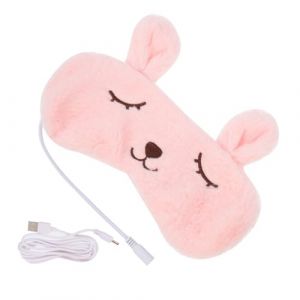HAPINARY Masque Chauffant USB Pour Les Yeux, Masque À Vapeur Pour Les Yeux, Masque Anti-Fièvre USB Pour La Maison, Cache-Yeux Rechargeable, Cache-Yeux Décoratif, Cache-Yeux Électrique, (Gan Gardner, neuf)