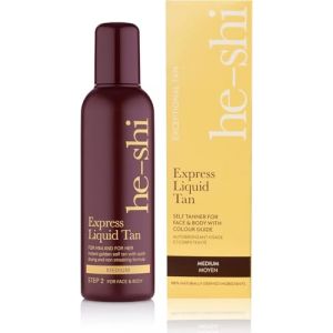 He-Shi Express Liquid Tan 150 ml (Pulse Bodycare, neuf)