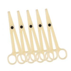 Beaupretty 15 Pièces pince circulaire perçante pince à percer les oreilles outil de perçage corporel pince à carrosserie pinces de perçage pince pour piercing Jetable pince à bec rond suite (lorianca, neuf)