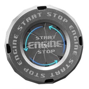 Cache Bouton Rotatif De Protection et D&eacute;marrage D&eacute;coratif - D&eacute;corations Pour Les Trous De Serrure De La Porte De La Moto (krosser, neuf)