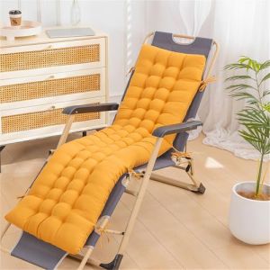 DOTBUY-SHOP Mode Coussins pour Bains de Soleil avec Sangles, Coussin Chaise Longue, Coussin Bain de Soleil Confortable et Doux, Matelas Transat pour Jardin, Terrasse, Balcon (Jaune,45x100cm) (DOTDOT SHOP, neuf)
