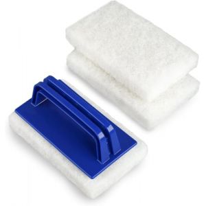 3 Pièces Brosses Éponge Piscine, Brosse Éponge Ligne d'eau Brosse Piscine Nettoyage Piscine Pool Brushes Brosse Piscine pour Nettoyer Piscine Spa Baignoires Murs (LIHUILOO LIMITED, neuf)