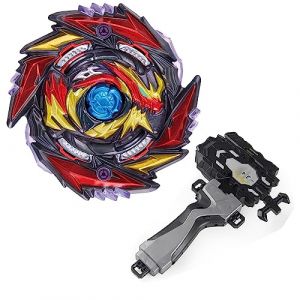 mlywd Bey Toupie Blade Burst, Quadrive Toupie Metal Fusion avec Lanceur Starter Gyro de Combat Jouet Set?B-170-01 (Suiyue Tech., neuf)