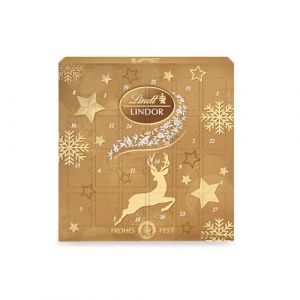 Lindt Lindor Calendrier de l'avent Calendrier de l'avent avec 24 mini boules de chocolat (ToujoursMoinsCher, neuf)