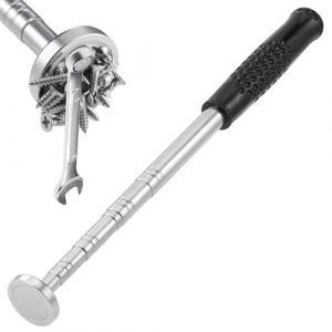 Fentar Aimant Telescopique, R&eacute;sistance B&acirc;ton magn&eacute;tique t&eacute;lescopique Capacit&eacute; de Charge de 35LB, Outil de Ramassage Magn&eacute;tique 23-104cm, Durable Aimant Mecanique Auto, Outils de M&eacute;canicien pour Hommes (FtrsTrade, neuf)