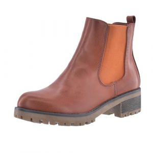 Elara Bottes Femme Chelsea Chunkyrayan S160 Camel-40 (Elara-Shop Preise inkl. MwSt, neuf)