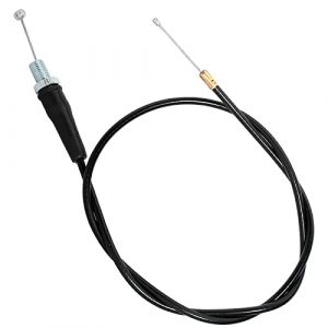 QAZAKY Câble d'Accélérateur Noir pour 49-150 cc, 4 Temps, VTT, Scooter, Cyclomoteur, Chopper, Pit Dirt Mini Bike XR50 CRF50 XR70 CRF70 XR80 CRF80 Z50R (QAZAKY-FR, neuf)