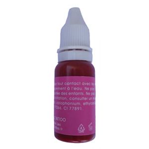 Magic Tattoo Pierre de tatouage Temporaire Recharge Encre ROUGE 15ml Magic Tattoo - Tatouage temporaire (MAGIC TATTOO, neuf)