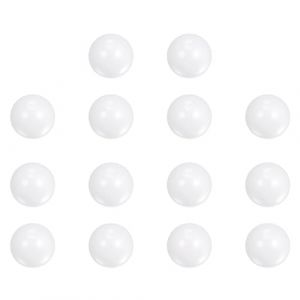 QUARKZMAN 14Pcs Billes en C&eacute;ramique de 5 mm de Diam&egrave;tre en Oxyde de Zirconium ZrO2, Billes de Pr&eacute;cision G10, Blanches (QUARKZMAN, neuf)