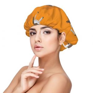 Motif d'âne de dessin animé,Bonnet de nuit en satin pour adulte - Bonnet de nuit élastique pour femme, couvre-cheveux de nuit (lfjshop, neuf)
