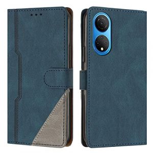JZASES Coque pour Huawei Honor X7 4G, Housse en Cuir PU Portefeuille, Etui de Protection à Rabat Magnétique Coque pour Huawei Honor X7 4G, Bleu (JZhou Store, neuf)