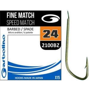 Garbolino Hamecons Simples Non Montes - 2100Bz - Taille 24 - Gomhh42100Bz-0024 (Ultra Discount France, neuf)