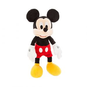 Disney Store Peluche Mickey Mouse de Taille Moyenne, 45 cm / 17", Personnage Iconique en Peluche avec caractéristiques emblématiques brodées, Convient à Tous Les âges. (Ferro Stars, neuf)