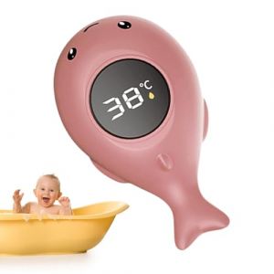 Thermomètre De Bain Digital Bébé - Thermomètres À Eau Numériques Pour Bébé - Thermomètres À Eau Numériques Flottant Avec Affichage LED Pour Mesurer La Température De L'eau Pour Piscine, Baignoire, Spa (ziancy, neuf)