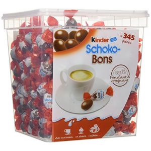 Kinder - Box Kinder Schoko-Bons - Environ 345 pièces - 2 kilos (PRO DISTRI, neuf)