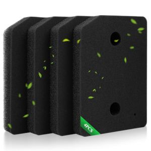 4 Pièces Filtres pour Sèche-linge Miele 9164761, 210×160×30 mm Filtre Sèche-linge Miele à Condensation et à Pompe à Chaleur (YIYUF, neuf)