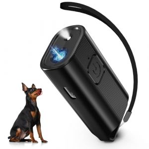Bubbacare Anti Aboiement Chien Ultrason Puissant, Boitier Ultrason Chien Anti Aboiement Portable, Mini AntiAboiementUltrason avec LED, Muet Dispositif AntiAboiementChien Int&eacute;rieur Ext&eacute;rieur (Tohoyard&reg;, neuf)