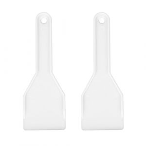 QEQSHQO 2 pièces,Scrapers de dégivrage pour famille,Fridge Ice Scraper,Freezer,Matériau en plastique,sans endommager le réfrigérateur,Bloqueur de neige pour congélateur. (SHI ZHENGUI DE DIAN, neuf)