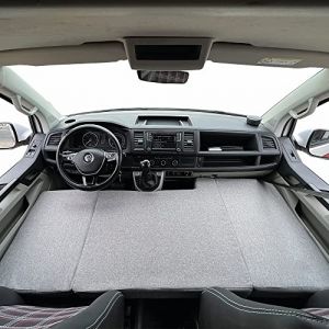 K&acute;Foam Store Matelas Pliant lit Avant pour Volkswagen VW T4, T5, T6 et T6.1 Transporter, Multivan, Caravelle, California Beach, Eurovan, Ocean, Camper (K&acute;Foam, neuf)
