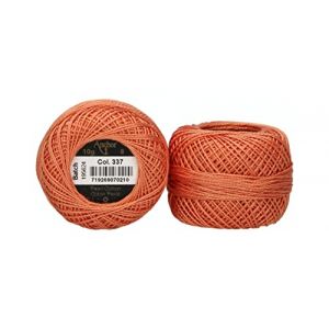Anchor Perle, &Eacute;paisseur: 8, Emballage: 10G, Longueur Du Canon: 82M terracotta Fils &Agrave; Broder (Miller Rock, neuf)