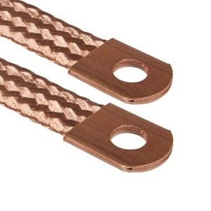AUPROTEC Tresse de Masse pour le moteur avec Cosses d'extrémités de câble en cuivre Longueur 200 mm 16 mm² 65A (AUPROTEC, neuf)