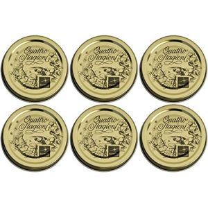 Bormioli Rocco: Couvercles "Quattro Stagioni" de 70 mm de diamètre (lot de 6) [Import italien] (Bugelo Trading, neuf)